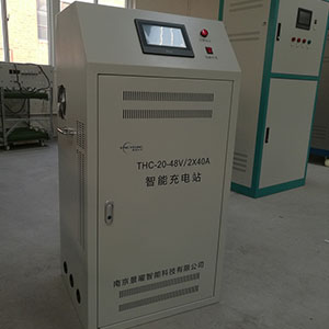 山西充电站工作现场